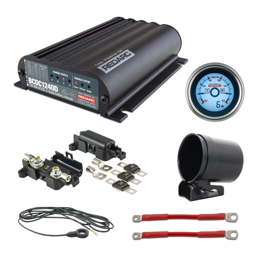 REDARC - OFF-GRID BATTERY CHARGER KIT