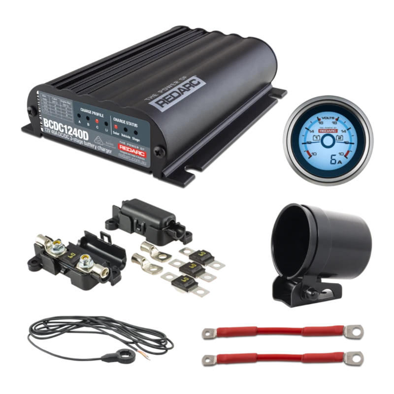 REDARC - OFF-GRID BATTERY CHARGER KIT