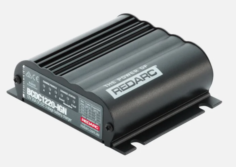 REDARC - 20A IN-VEHICLE DC BATTERY CHARGER (IGNITION CONTROL)