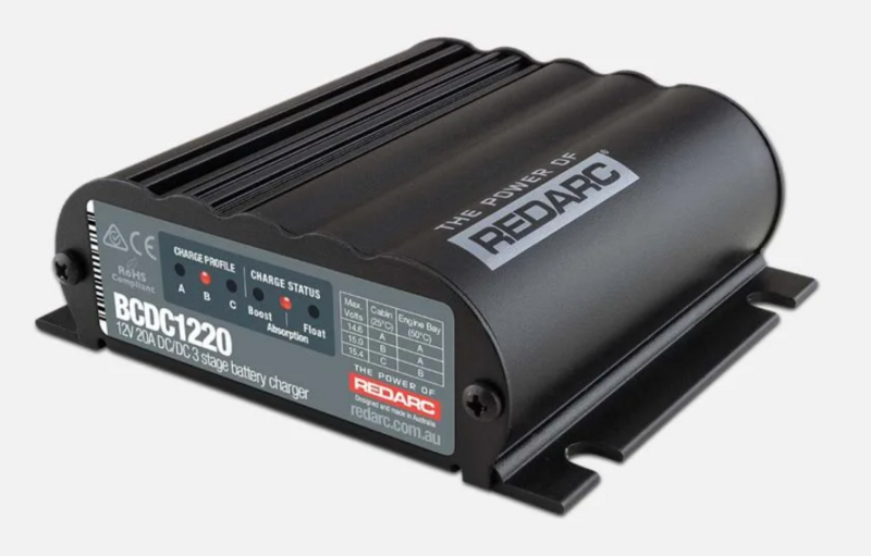 REDARC - 20A IN-VEHICLE DC BATTERY CHARGER