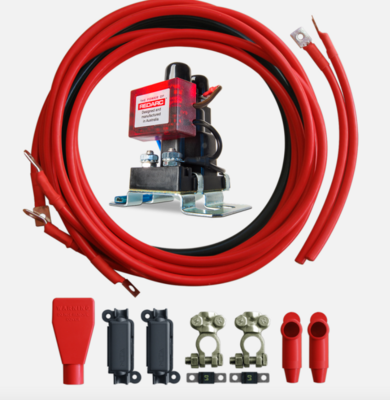REDARC -  SMART START BATTERY ISOLATOR &amp; WIRING KIT 12V