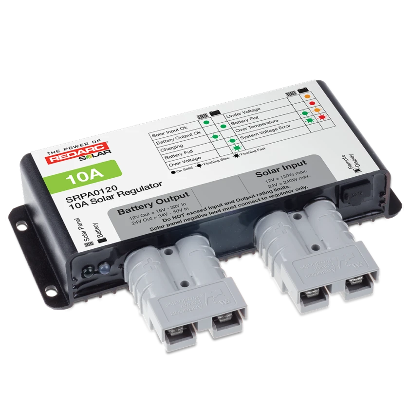 REDARC - 10 AMP SOLAR REGULATOR