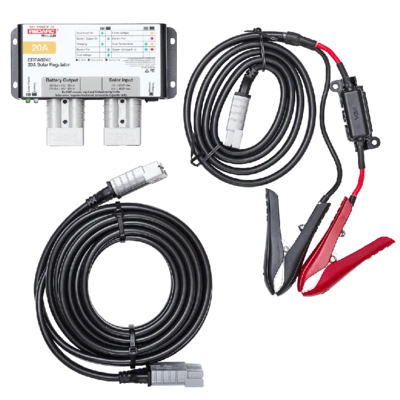 REDARC - 20 AMP SOLAR REGULATOR AND CABLE VALUE PACK