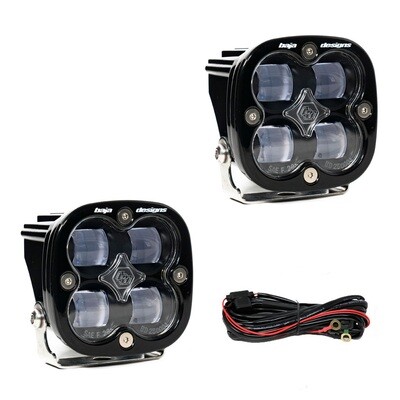 Baja Designs - Squadron SAE LED Auxiliary Light Pod Pair - Universal