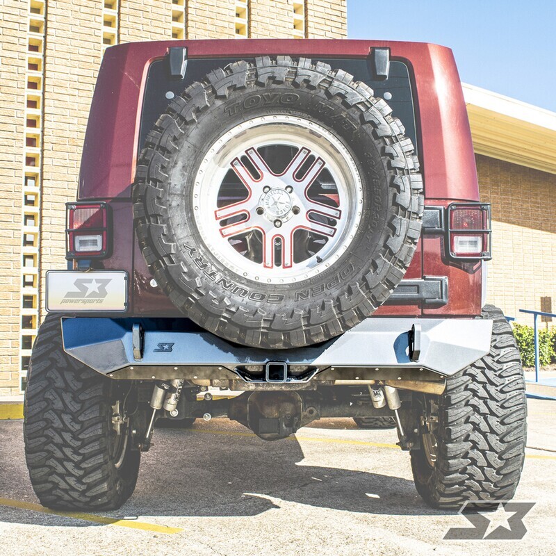 S3 Powersports - JEEP WRANGLER JK &quot;AMBUSH SERIES&quot; REAR BUMPER