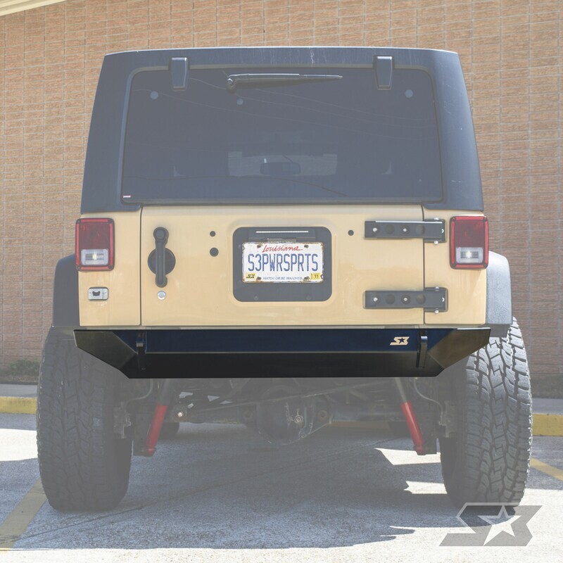 S3 Powersports - JEEP WRANGLER JK &quot;AMBUSH SERIES&quot; FRAME CHOP REAR BUMPER