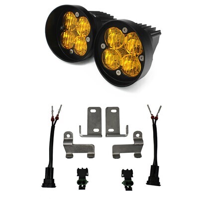 Baja Designs - Toyota Squadron-R Sport Fog Pocket Light Kit - Toyota 2010-23 4Runner; 2012-23 Tacoma; 2014-21 Tundra