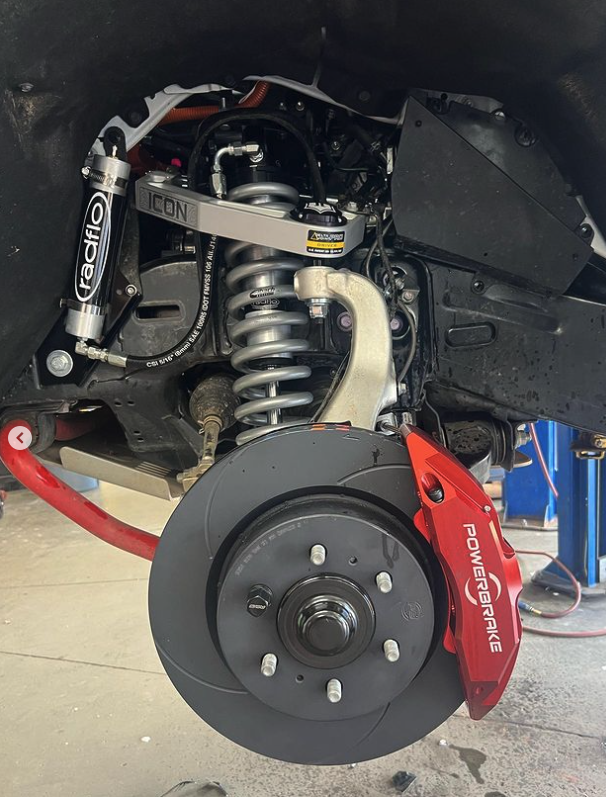Powerbrake - X-Line 4x4 Big Brake Kit - 3rd Gen Sequoia 23+/Tundra 22+