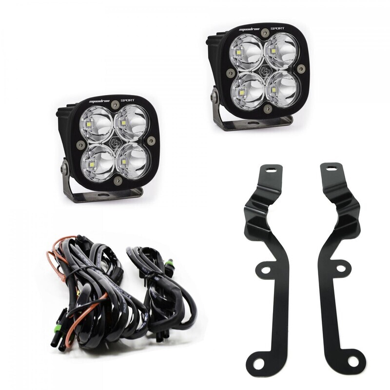 Baja Designs - Chevy Squadron Sport A-Pillar Light Kit - Chevrolet 2019-21 Silverado 1500