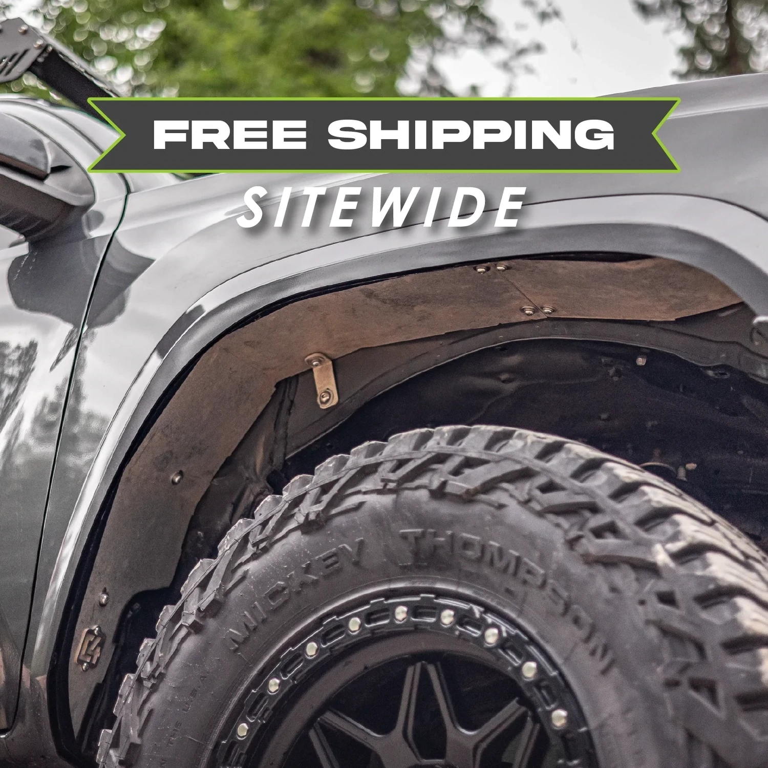 C4 - HIGH CLEARANCE FENDER LINERS - 3RD GEN TACOMA