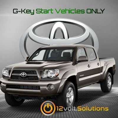 12 Volt Solutions - 2011-2015 Toyota Tacoma Plug &amp; Play Remote Start Kit