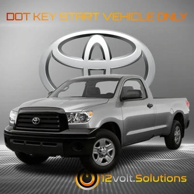 12 Volt Solutions - 2007-2010 Toyota Tundra Plug &amp; Play Remote Start Kit