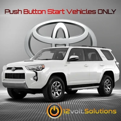 12 Volt Solutions - 2022-2024 Toyota 4Runner Plug &amp; Play Remote Start Kit (Push Button Start)