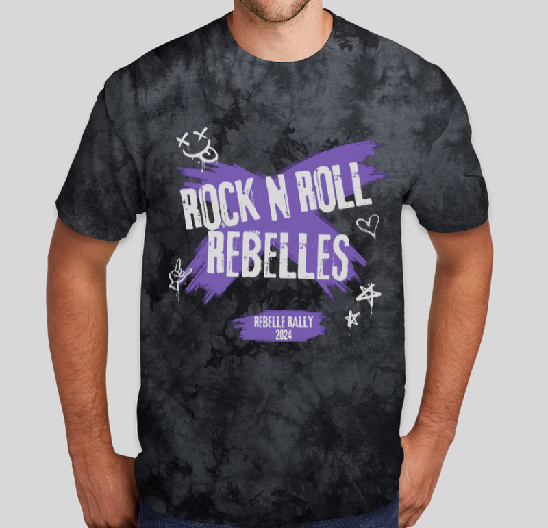 Rock N Roll Rebelles T-Shirt |  (Short Sleeve - Unisex Adult)