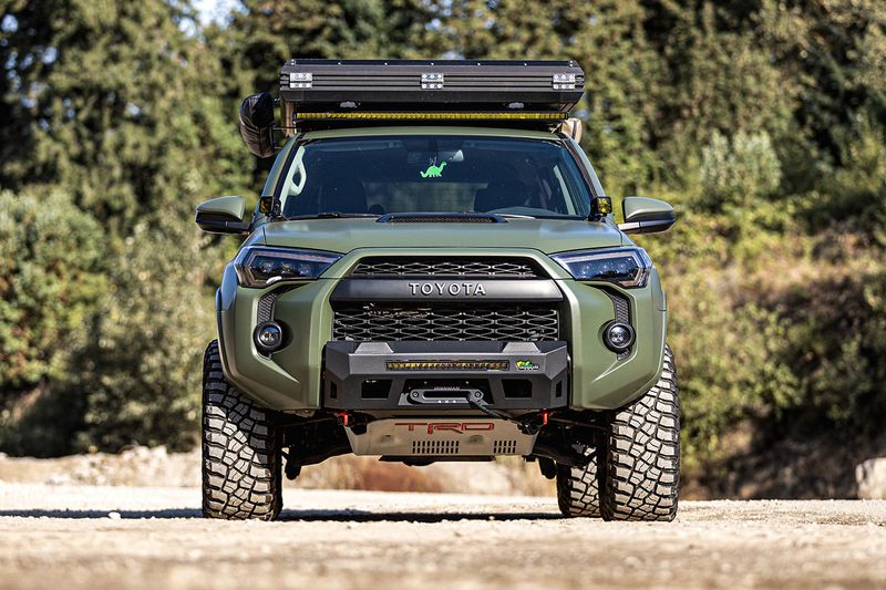 Ironman 4x4 - Raid Front Winch Bumper Kit Suited for 2014+ Toyota 4Runner