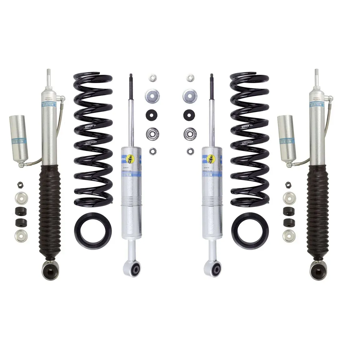 Bilstein - 6112 Series Front &amp; 5160 Rear Lift Kit for 4Runner (2010-2024)
