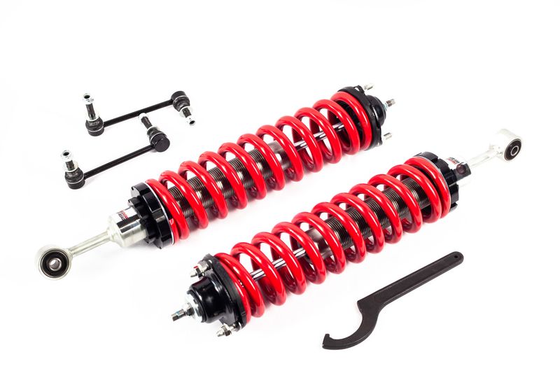 Freedom Off-Road - 2.5-5&quot; Adjustable Coilovers w/ Extended End links - FJ/GX/4R/Tacoma