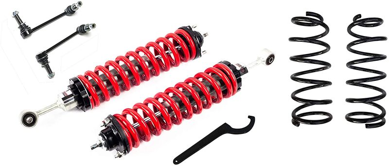 Freedom Off-Road - 2.5-5&quot; Adjustable Coilovers / 3&quot; Rear Lift Springs - 03-24 4Runner/GX/FJ