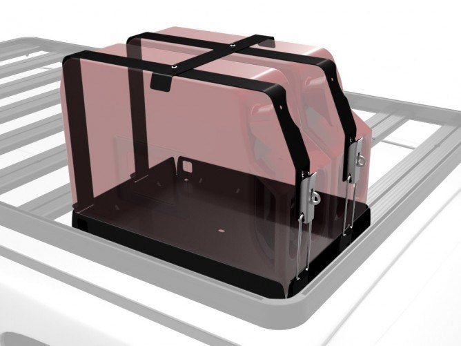 Front Runner Outfitters - Double Jerry Can Holder Front Runner Outfitters - Double Jerry Can Holder
