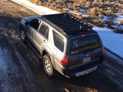 Front Runner - Toyota 4Runner Roof Rack 4th Gen (Full Cargo Rack Foot Rail Mount) - Front Runner Slimline II
