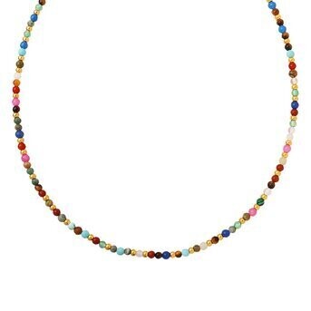 18K Gold Plated Stainless Steel Necklace - Intensity