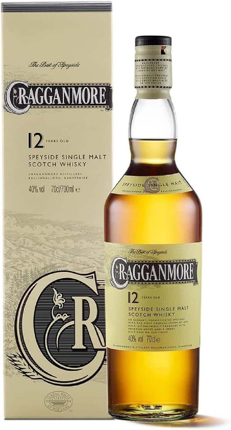 WHISKY CRAGGANMORE 12 ANNI CL 70