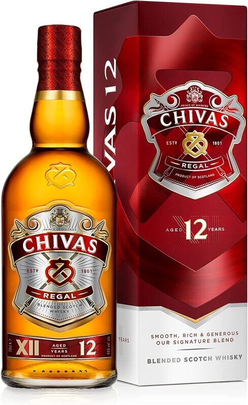 WHISKY CHIVAS REGAL 12 ANNI CL 70