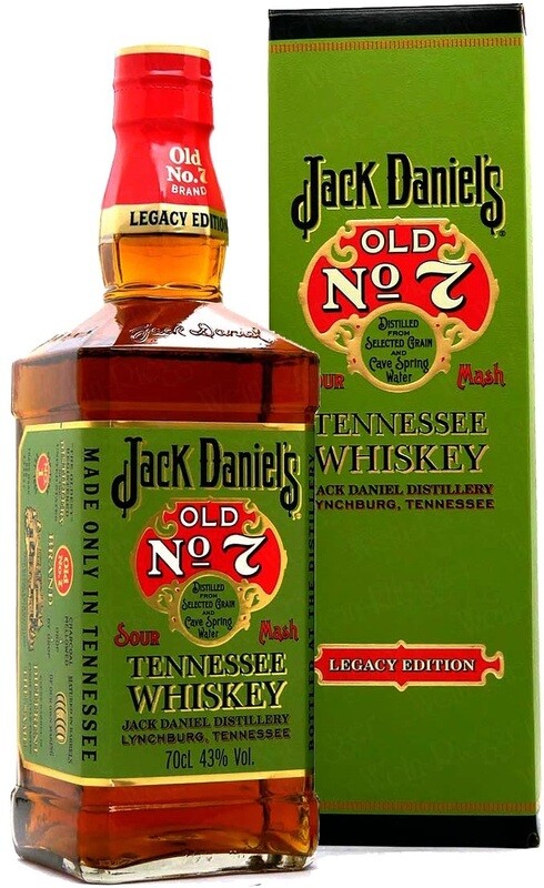 WHISKY JACK DANIEL&#39;S OLD N°7 LEGACY EDITION CL 70