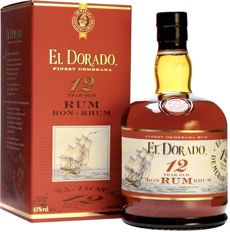 RUM EL DORADO 12 ANNI CL 70