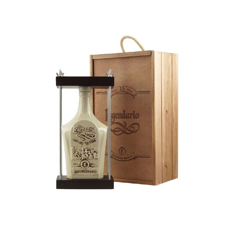 CONFEZIONE RUM LEGENDARIO ANEJO GRAN RESERVA 15 ANNI