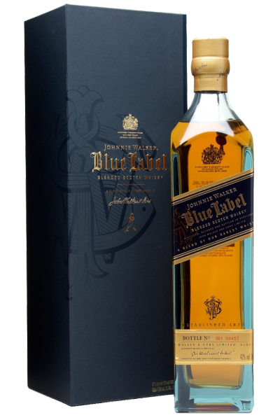 WHISKY JOHNNIE WALKER BLUE LABEL ASTUCCIATO