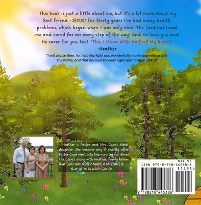 NEW!!! "This I Know With Half-Of My Brain" Children's Book