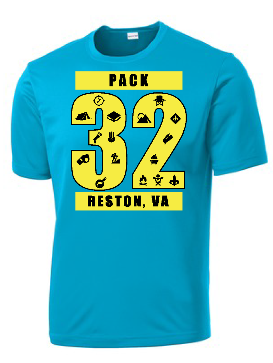 PACK 32 SHORT SLEEVE DRY FIT SHIRT