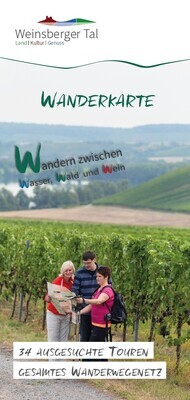 Wanderkarte Weinsberger Tal