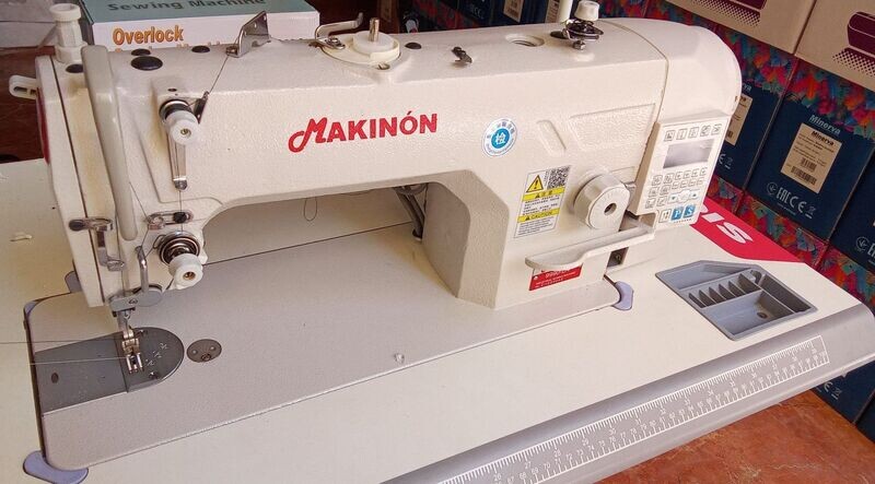 Plana cortahilos automatica Makinon