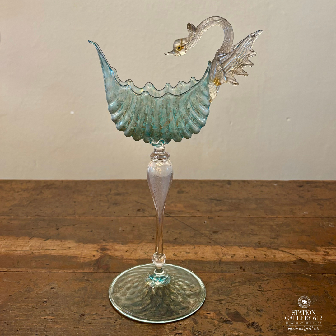 Vaso Salviati in vetro di Murano