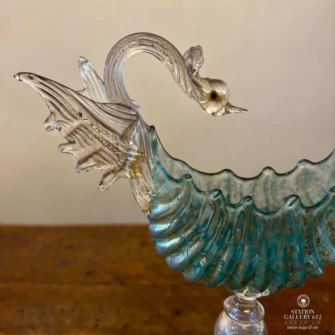 Vaso Salviati in vetro di Murano