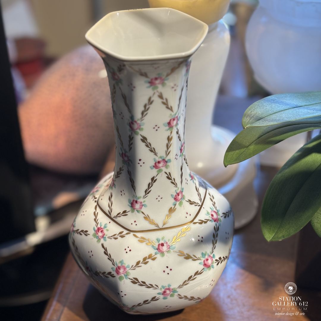 Vaso in porcellana Limouges