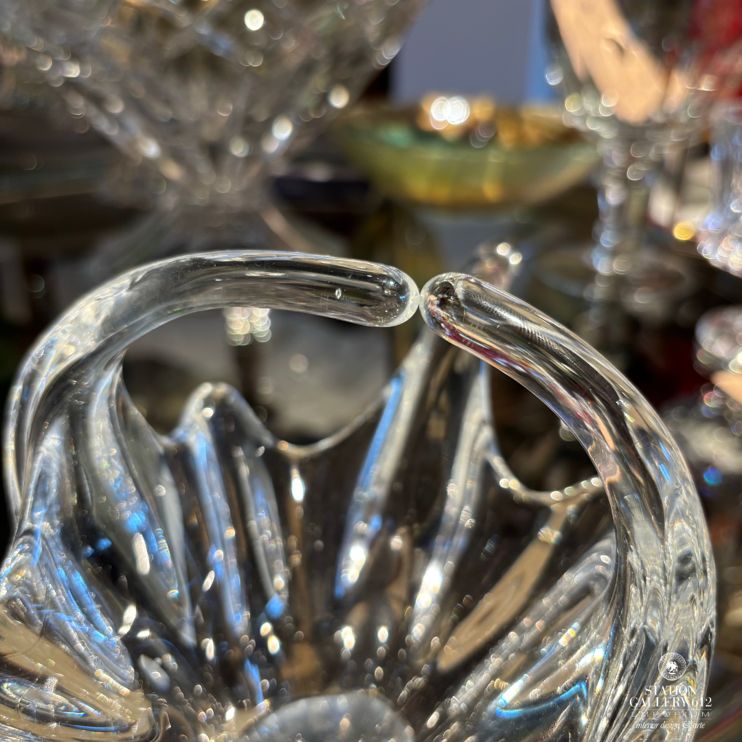 Centrotavola in cristallo