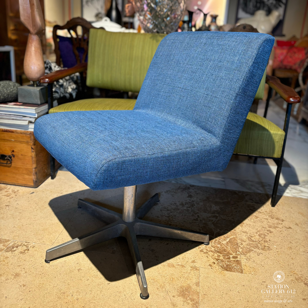 Poltrona girevole vintage