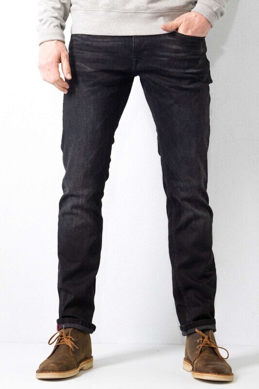 Petrol Industries RUSSEL tapered fit - Black Stone Petrol Industries RUSSEL tapered fit - Black Stone
