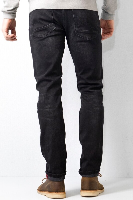 Petrol Industries RUSSEL tapered fit - Black Stone