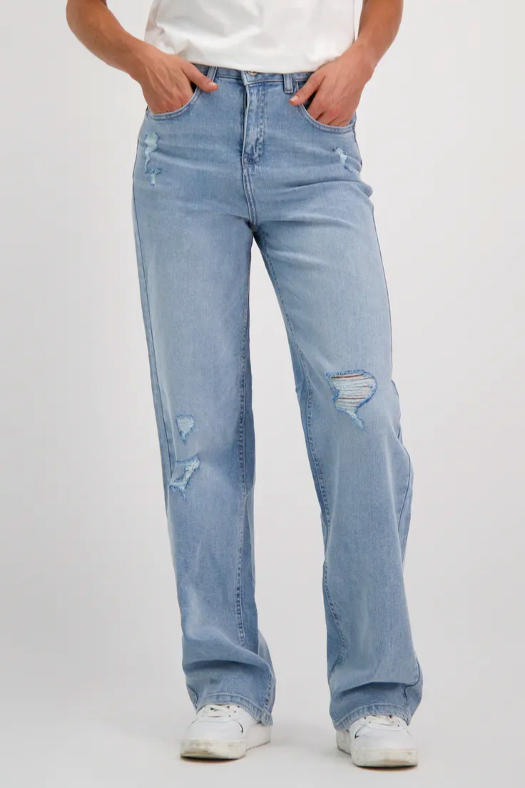 Cars Jeans BRY loose fit - Stone Bleached Destroyed
