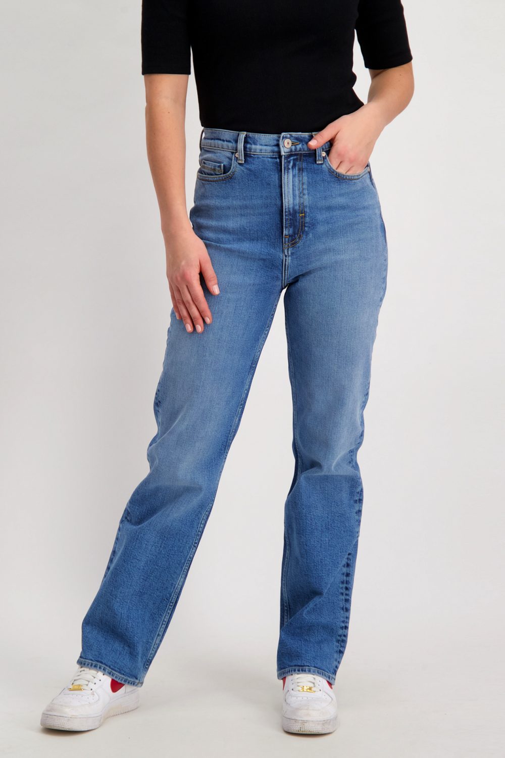 Cars Jeans CARICE straight fit - Stone Used