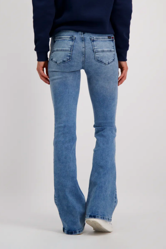 Cars Jeans MICHELLE flared jeans - Stone Bleached