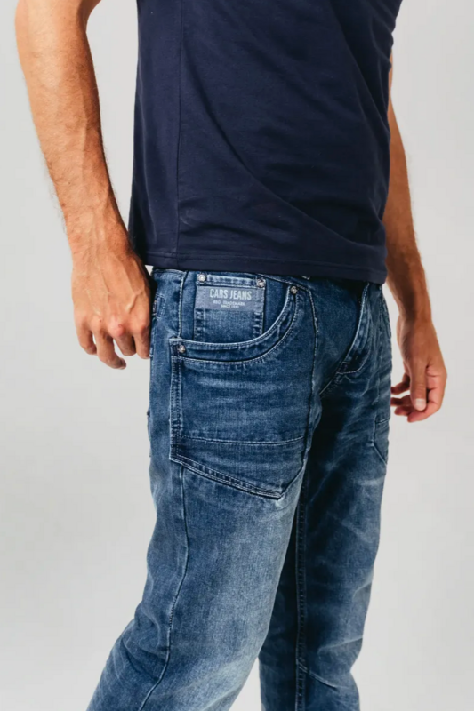 Cars Jeans BEDFORD regular fit - Stone Used