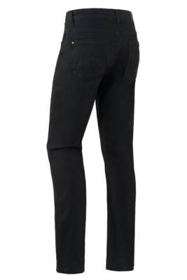 Brams Paris LILY slim fit - Black Twill