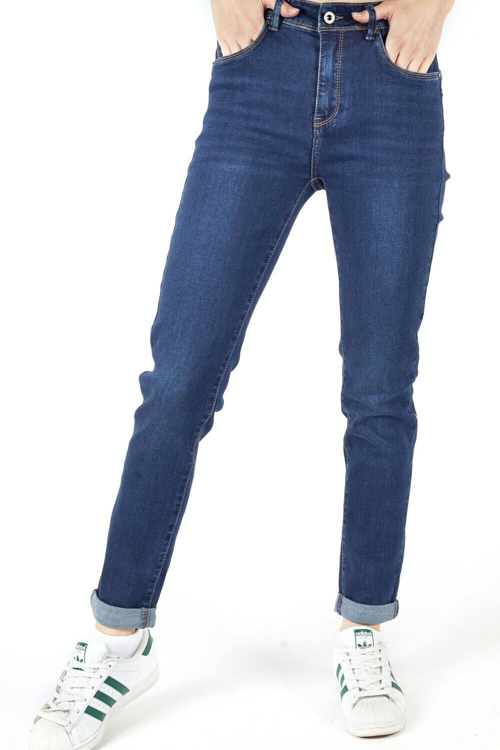 Norfy PUSH-UP slim fit - Dark Used