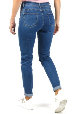 Norfy PUSH-UP slim fit - Stone Used