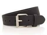 TIMBELT  Riem 4 cm 100% leer 416 / Zwart